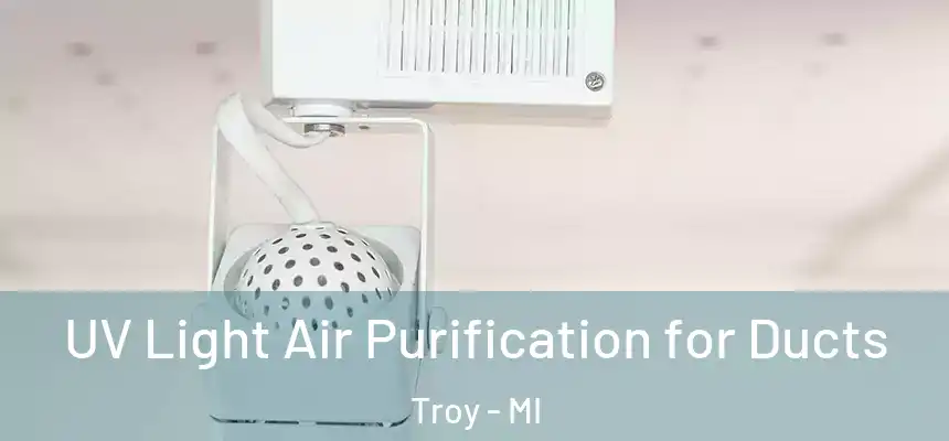 UV Light Air Purification for Ducts Troy - MI